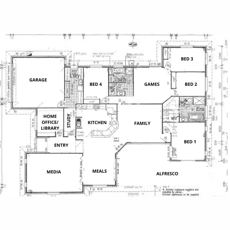 Floorplan of Homely house listing, 23 Raven Court, Karalee QLD 4306