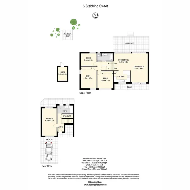 Floorplan of Homely house listing, 5 Stebbing Street, Aspley QLD 4034