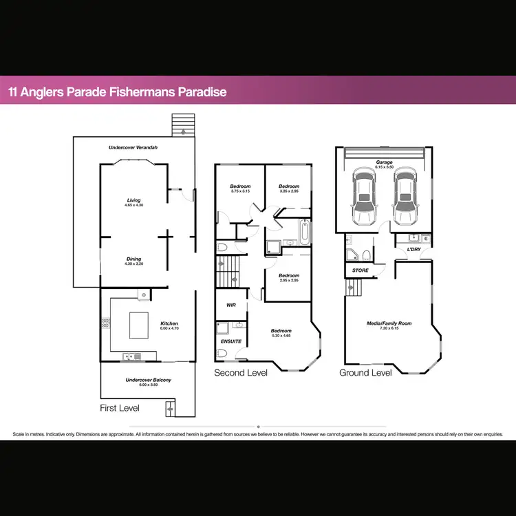 Floorplan of Homely house listing, 11 Anglers Parade, Fishermans Paradise NSW 2539