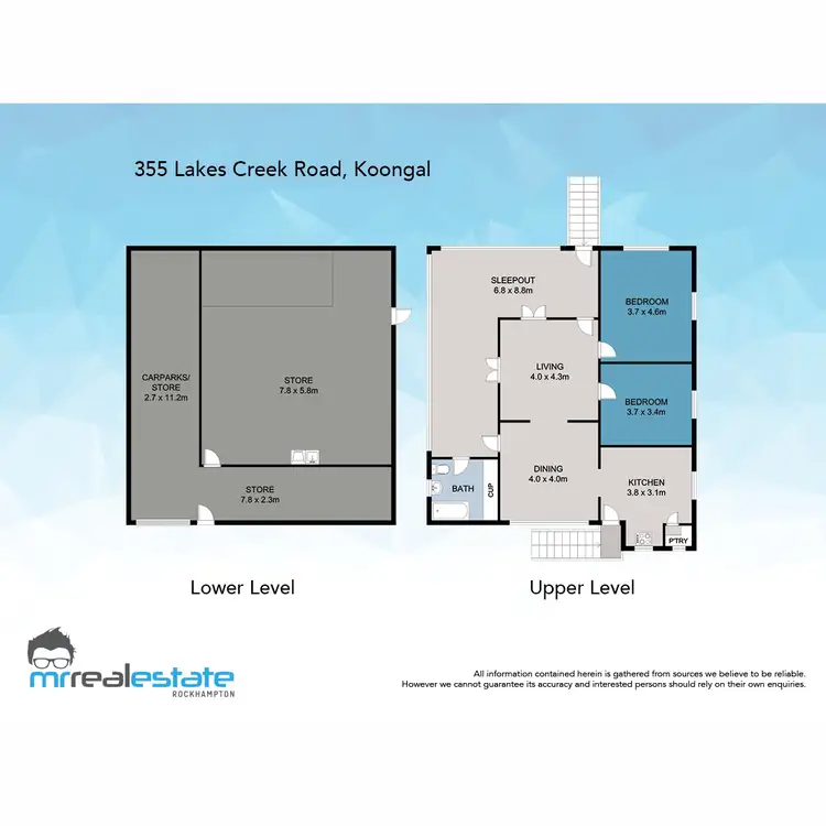 Floorplan of Homely house listing, 355 Lakes Creek Road, Koongal QLD 4701
