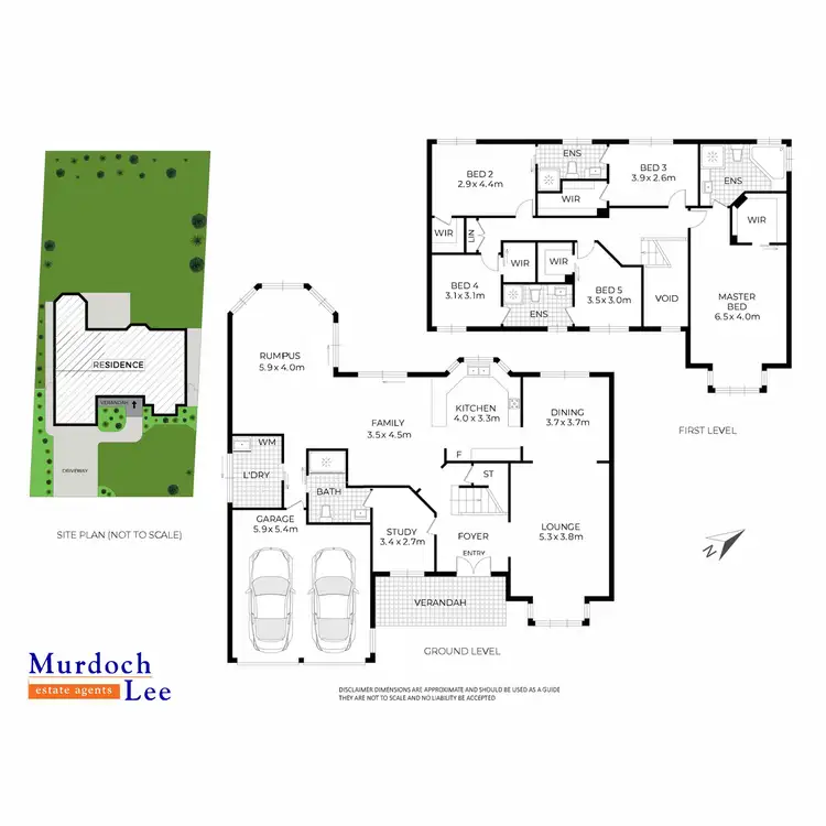 Floorplan of Homely house listing, 18 Bassett Place, Castle Hill NSW 2154