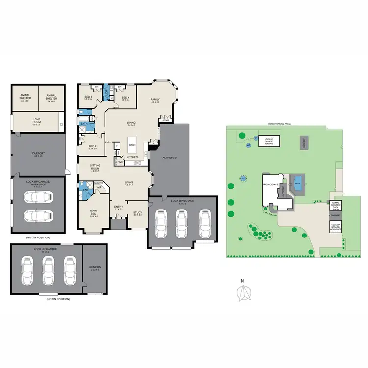 Floorplan of Homely rural property listing, 8A Kerlew Street, Nulkaba NSW 2325