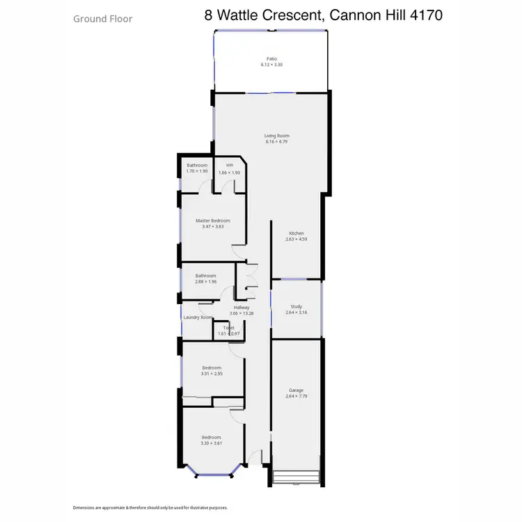 Floorplan of Homely house listing, 8 Wattle Street, Cannon Hill QLD 4170