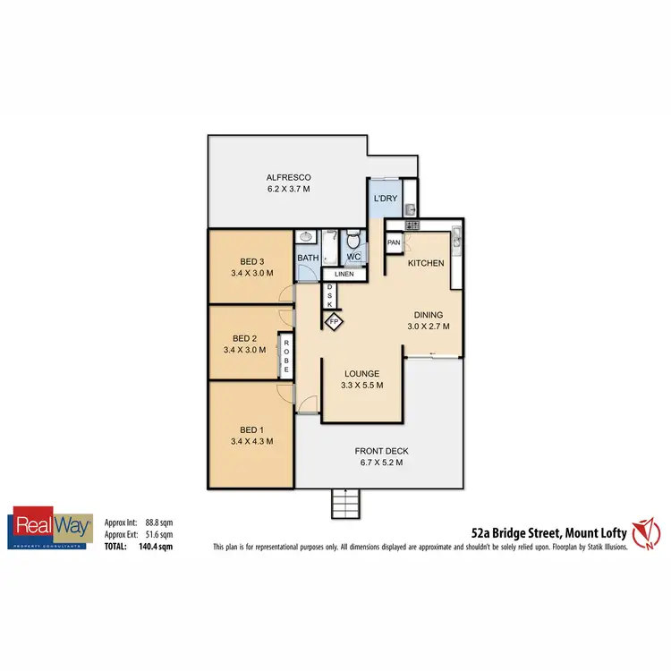 Floorplan of Homely house listing, 52A Bridge Street, East Toowoomba QLD 4350