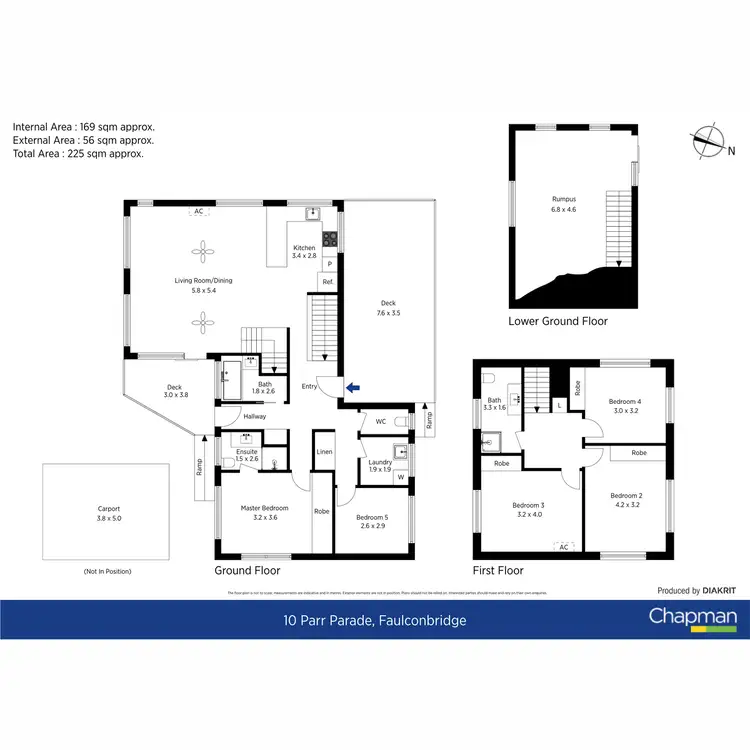 Floorplan of Homely house listing, 10 Parr Parade, Faulconbridge NSW 2776