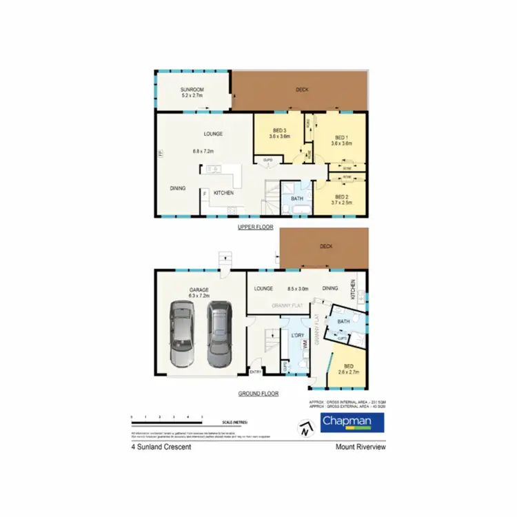 Floorplan of Homely house listing, 4 Sunland Crescent, Mount Riverview NSW 2774