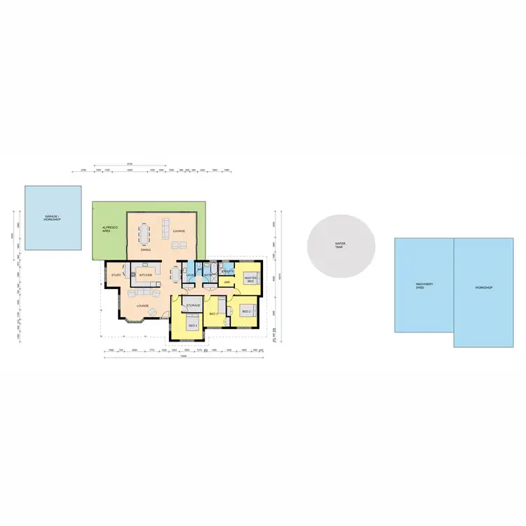 Floorplan of Homely rural property listing, 204 Soldiers Road, Nambrok VIC 3847