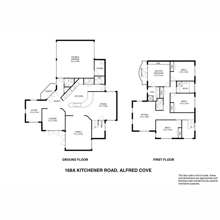 Floorplan of Homely house listing, 168A Kitchener Road, Alfred Cove WA 6154