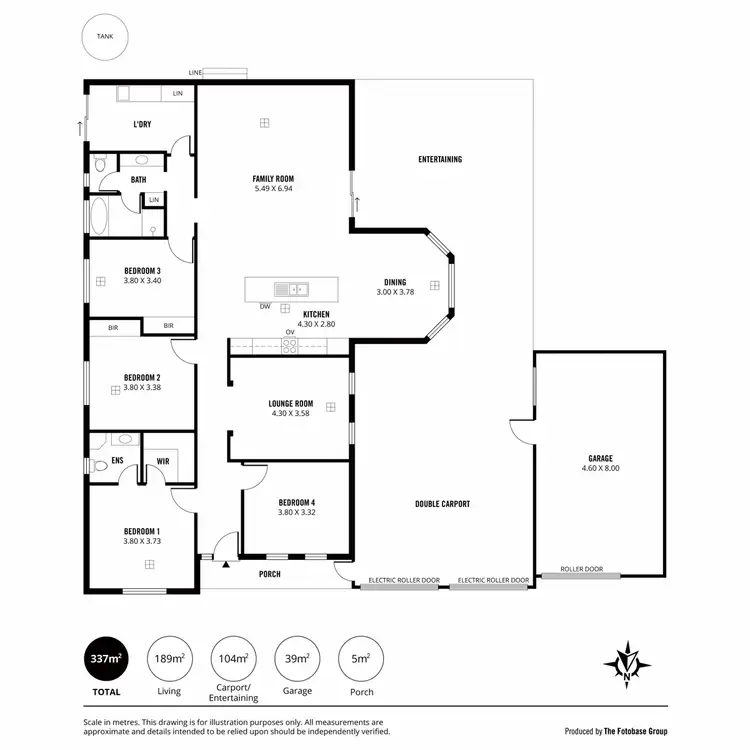 Floorplan of Homely house listing, 19 Sameden Drive, Noarlunga Downs SA 5168