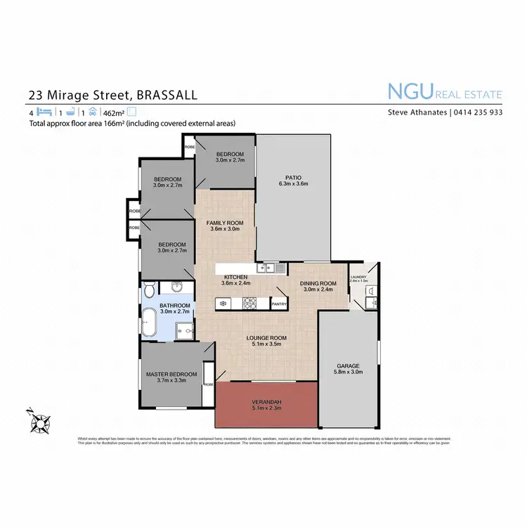 Floorplan of Homely house listing, 23 Mirage Street, Brassall QLD 4305