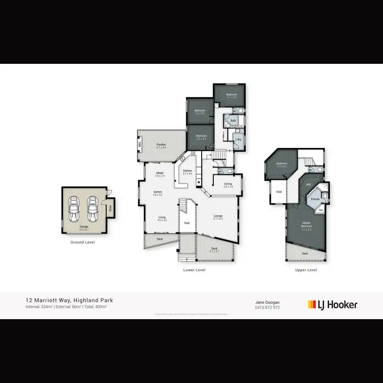 Floorplan of Homely house listing, 12 Marriott Way, Highland Park QLD 4211