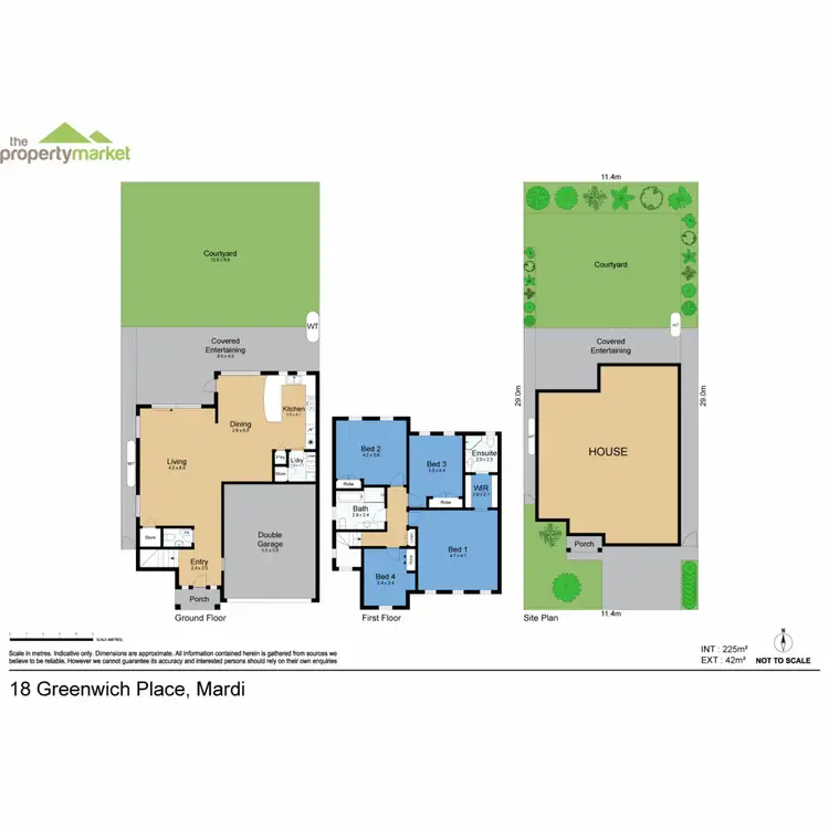 Floorplan of Homely house listing, 18 Greenwich Place, Mardi NSW 2259