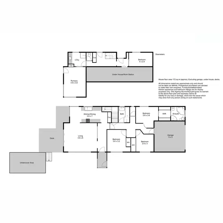 Floorplan of Homely house listing, 17 Malunna Crescent, Parklands TAS 7320