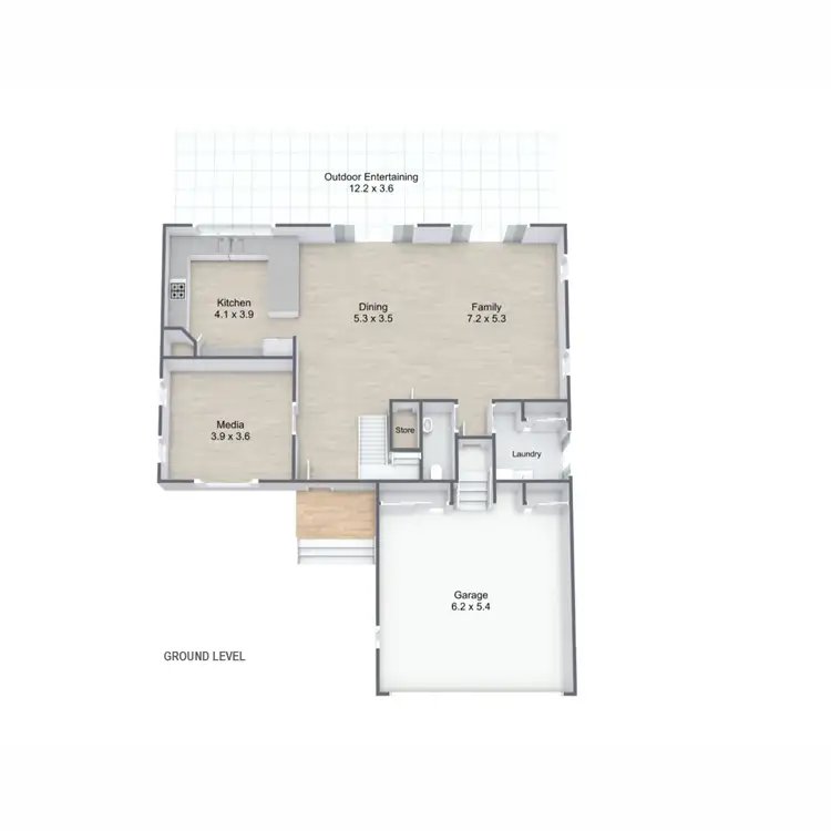 Floorplan of Homely house listing, 67 Leworthy Street, Bardon QLD 4065