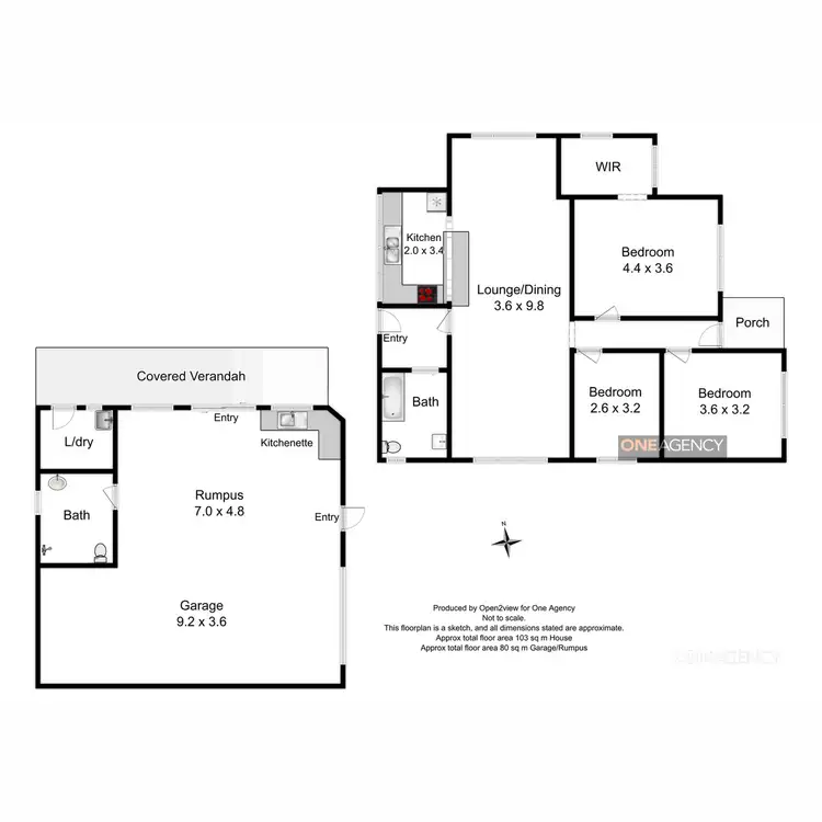Floorplan of Homely house listing, 4 Grey Street, Smithton TAS 7330