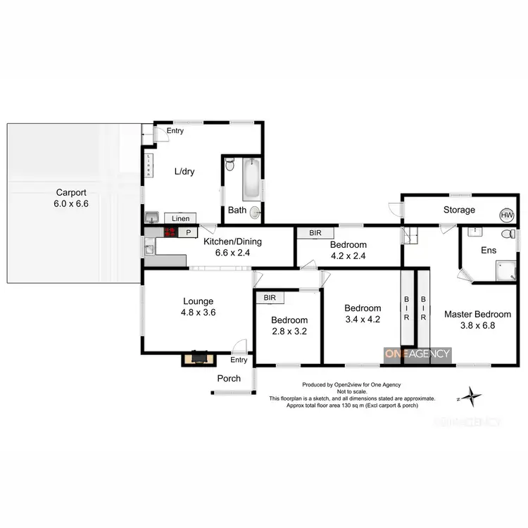 Floorplan of Homely house listing, 13 Emmett Street, Smithton TAS 7330