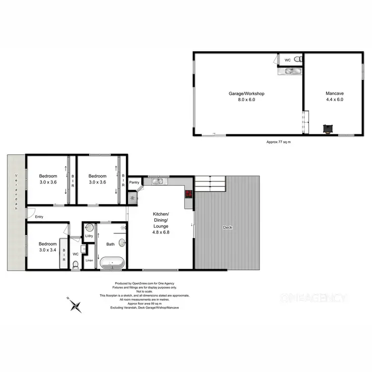 Floorplan of Homely house listing, 106 Main Road, Stanley TAS 7331