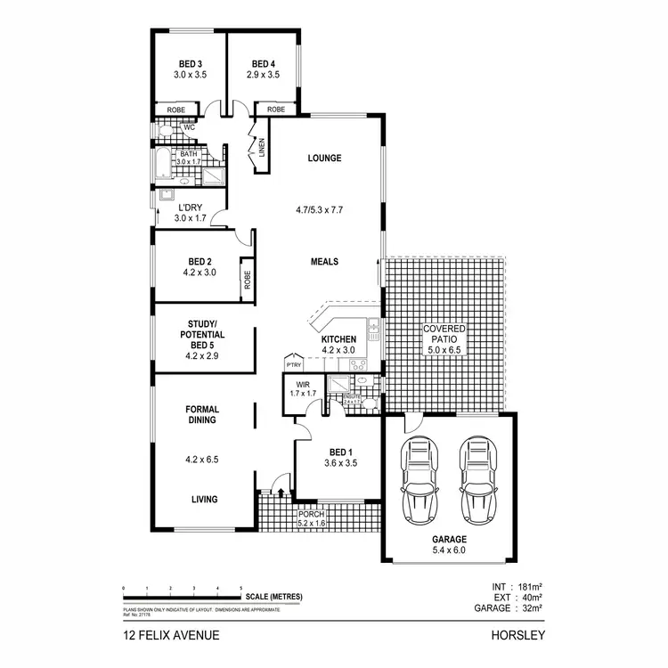 Floorplan of Homely house listing, 12 Felix Avenue, Horsley NSW 2530