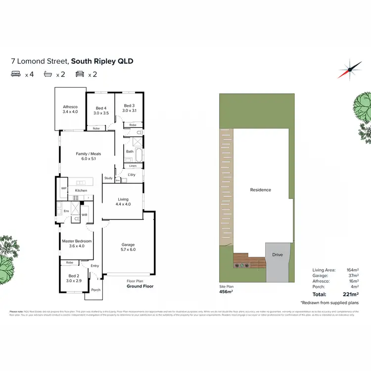 Floorplan of Homely house listing, 7 Lomond Street, South Ripley QLD 4306
