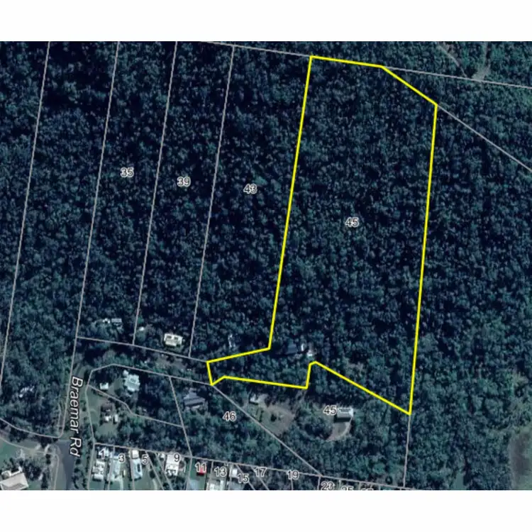Floorplan of Homely house listing, 45 Braemar Road, Mount Julian QLD 4800