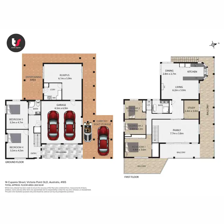 Floorplan of Homely house listing, 14 Cupania Street, Victoria Point QLD 4165