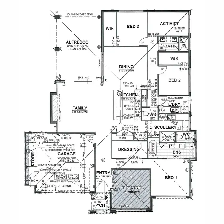 Floorplan of Homely house listing, 37 McLaren Avenue, Beeliar WA 6164