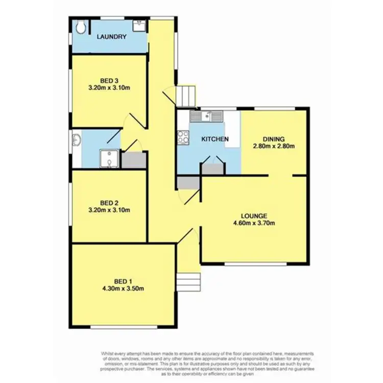 Floorplan of Homely house listing, 138 Armstrong Street, Colac VIC 3250