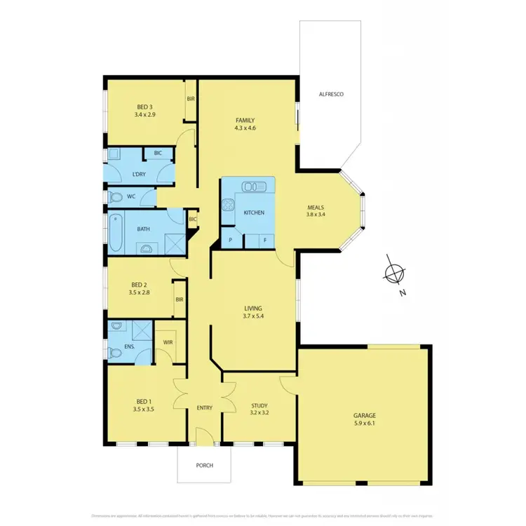 Floorplan of Homely house listing, 6 Norfolk Boulevard, Torquay VIC 3228