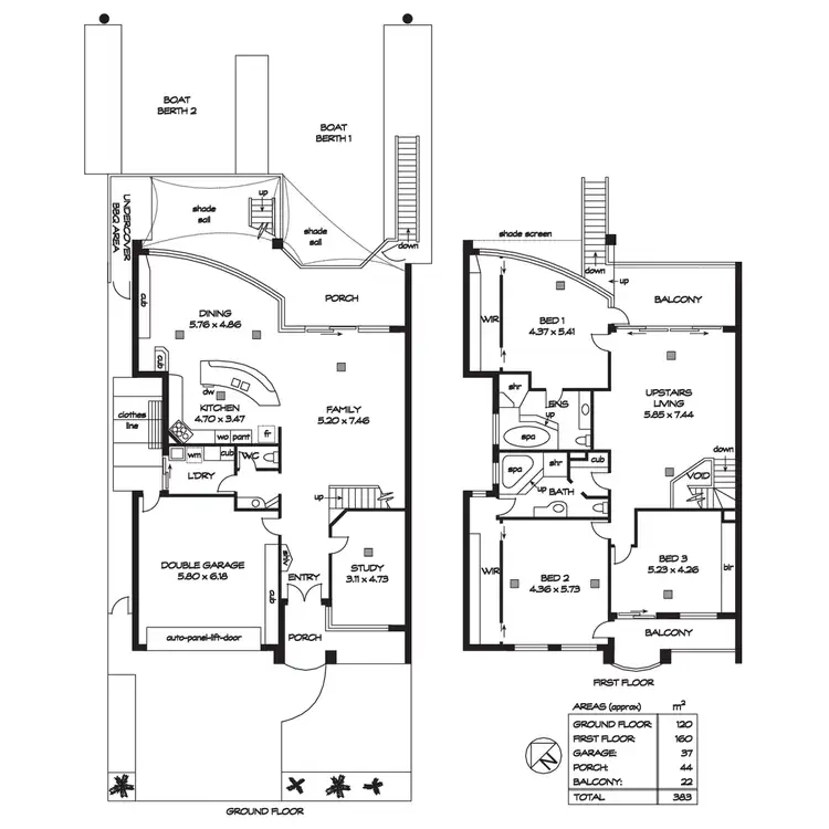 Floorplan of Homely house listing, 107 Gulf Point Drive, North Haven SA 5018