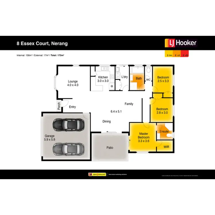 Floorplan of Homely house listing, 8 Essex Court, Nerang QLD 4211