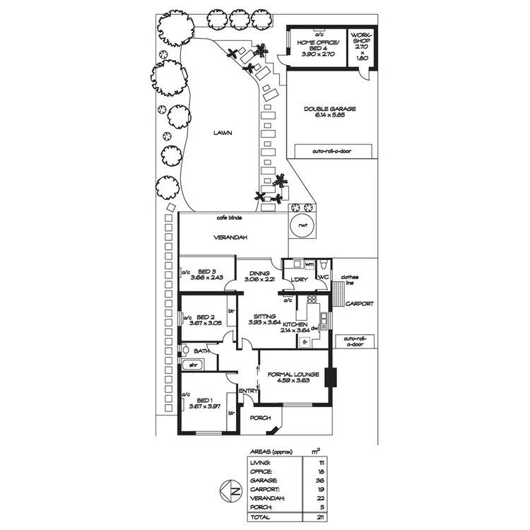 Floorplan of Homely house listing, 38 Gage Street, St Morris SA 5068