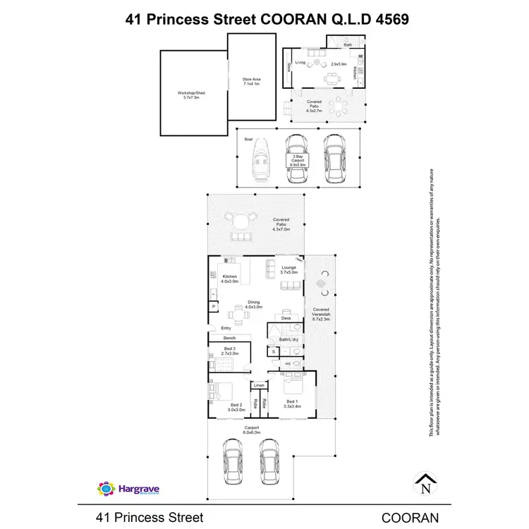 Floorplan of Homely house listing, 41 Princess Street, Cooran QLD 4569