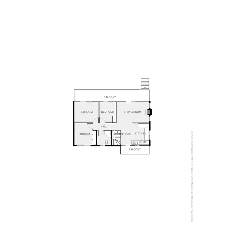 Floorplan of Homely house listing, 113 High Street, Bega NSW 2550