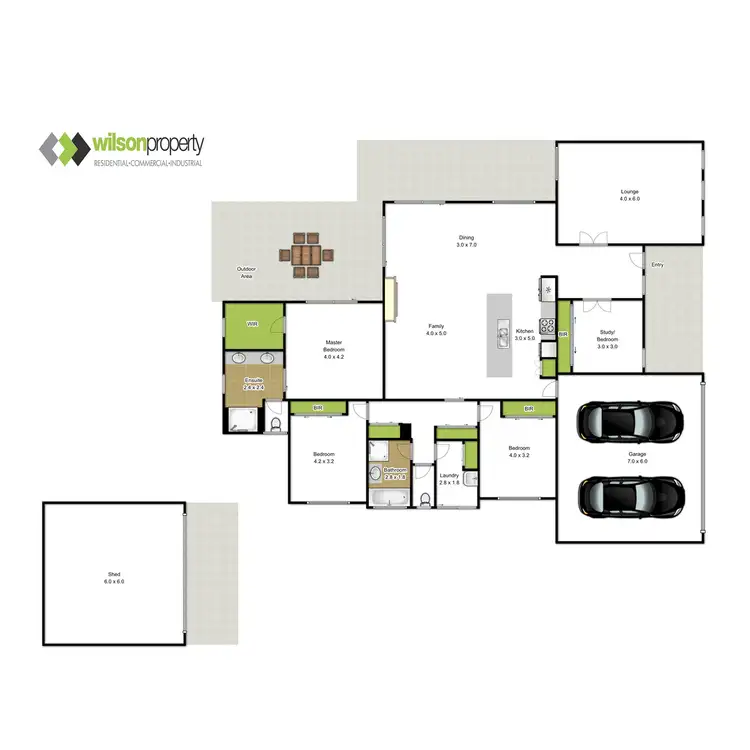 Floorplan of Homely house listing, 9 Ashleigh Place, Traralgon VIC 3844