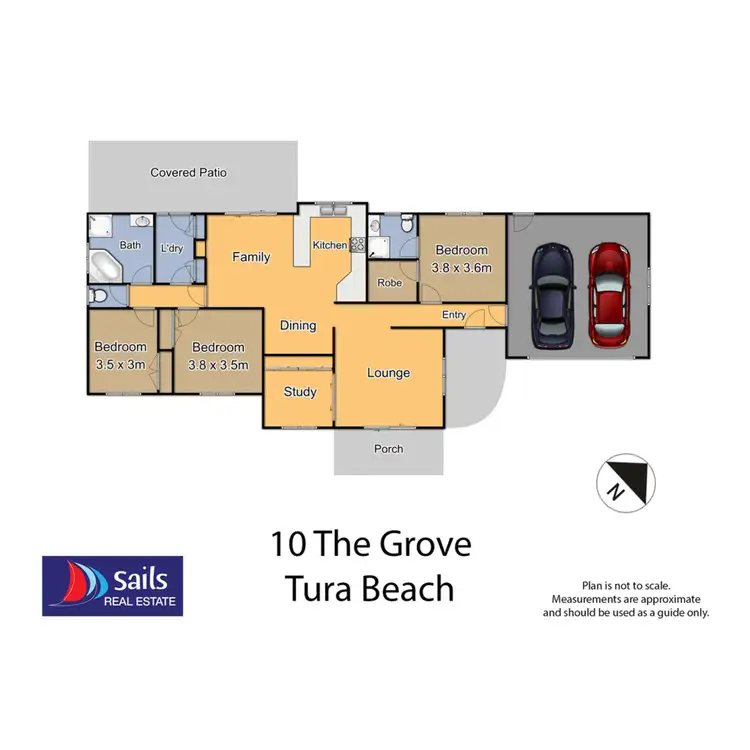 Floorplan of Homely house listing, 10 The Grove, Tura Beach NSW 2548