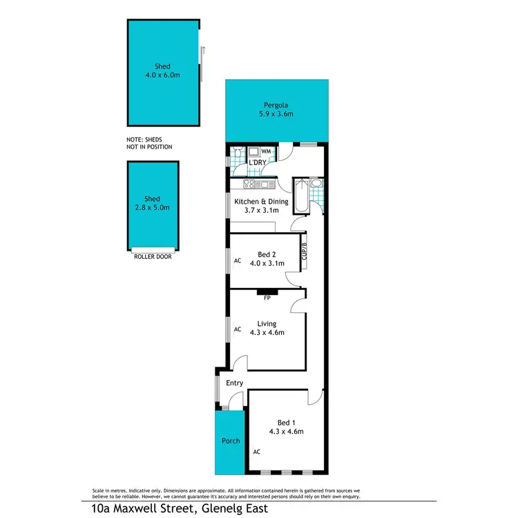 Floorplan of Homely house listing, 10A Maxwell Terrace, Glenelg East SA 5045