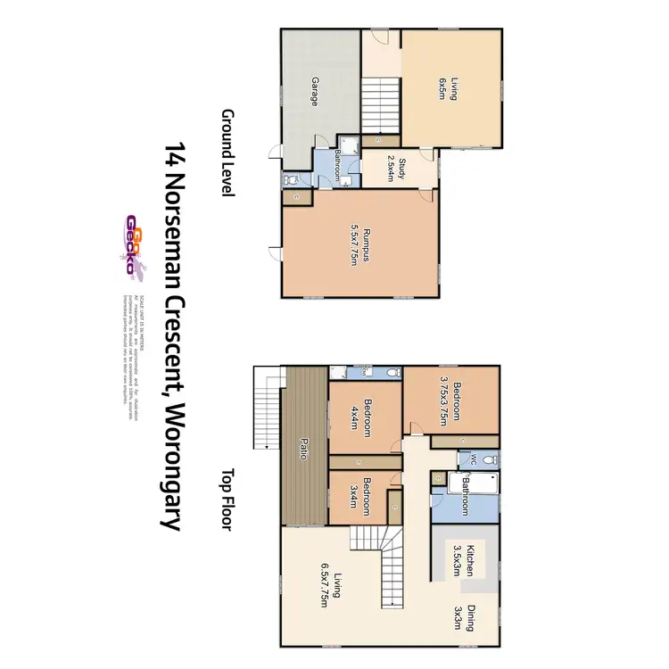 Floorplan of Homely house listing, 14 Norseman Crescent, Worongary QLD 4213