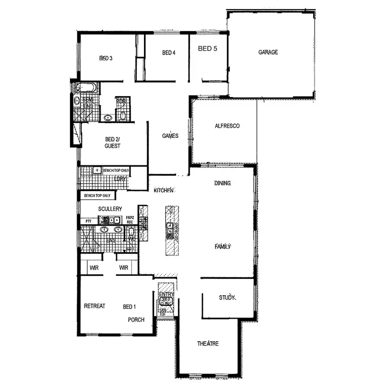 Floorplan of Homely house listing, 10 Malmaison Way, Landsdale WA 6065
