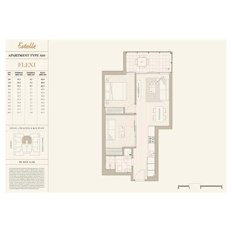 Floorplan of Homely apartment listing, 413/134 - 138 Burnley Street, Richmond VIC 3121