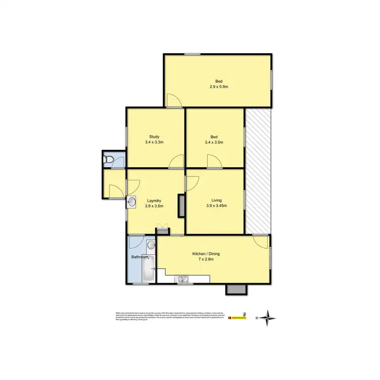 Floorplan of Homely rural property listing, 1409 Birregurra-Deans Marsh Road, Deans Marsh VIC 3235