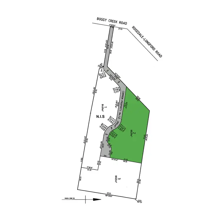 Floorplan of Homely land listing, 5B Boggy Creek Road, Longford VIC 3851