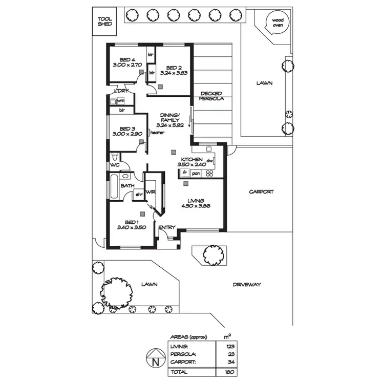 Floorplan of Homely house listing, 4A Victoria Street, Klemzig SA 5087
