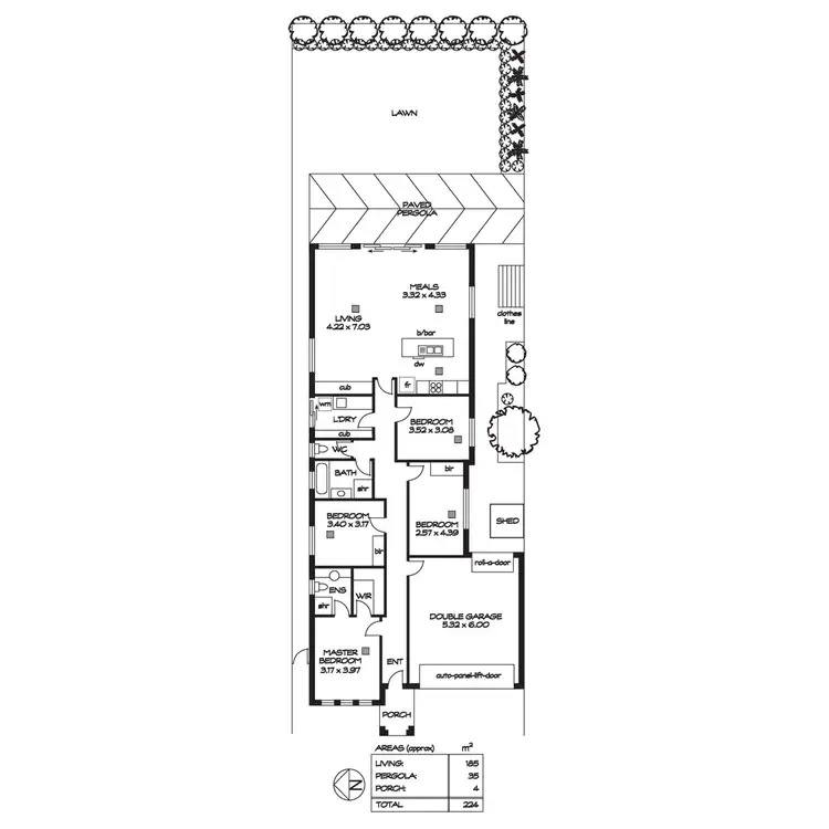 Floorplan of Homely house listing, 79 Branksome Terrace, Dover Gardens SA 5048