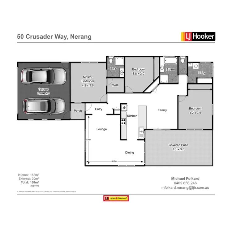Floorplan of Homely house listing, 50 Crusader Way, Nerang QLD 4211