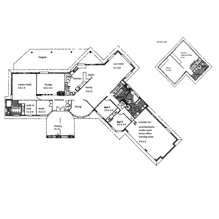 Floorplan of Homely rural property listing, 65 Winfield Road, Ormeau QLD 4208