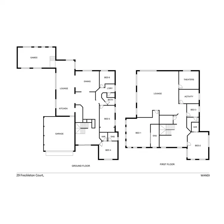 Floorplan of Homely house listing, 29 Freckleton Court, Wandi WA 6167