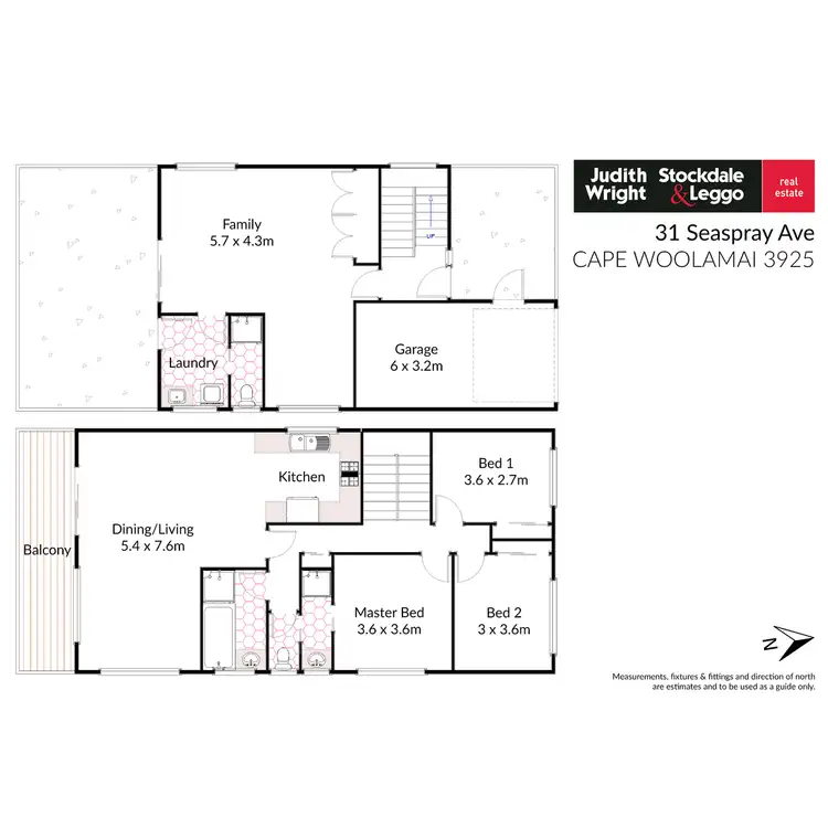 Floorplan of Homely house listing, 31 Seaspray Avenue, Cape Woolamai VIC 3925