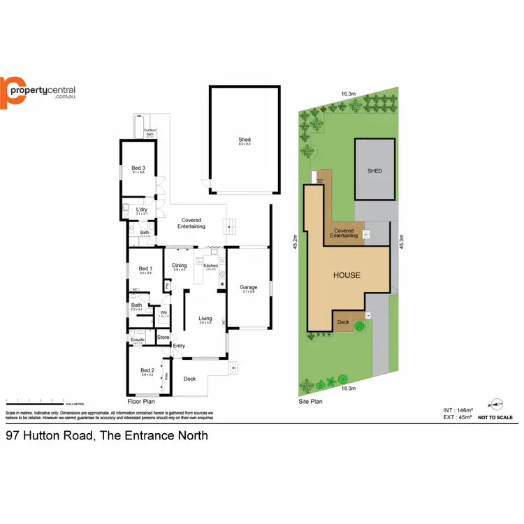 Floorplan of Homely house listing, 97 Hutton Road, The Entrance North NSW 2261