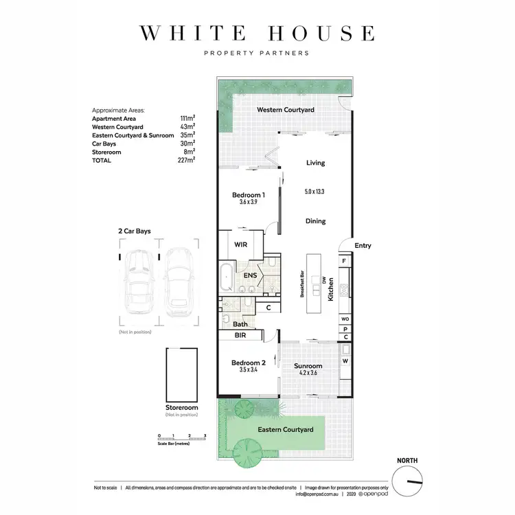 Floorplan of Homely apartment listing, 4/23 Ocean Drive, North Coogee WA 6163