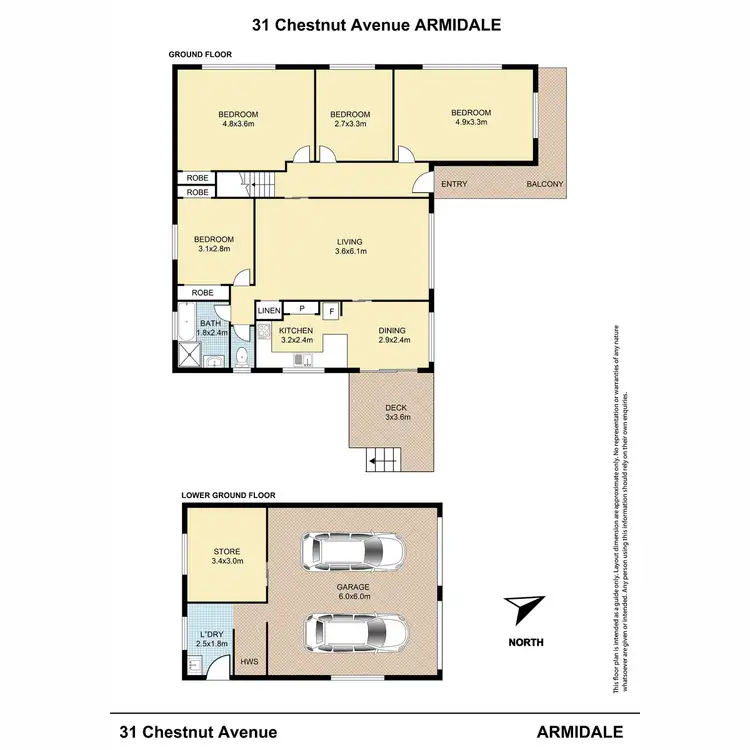 Floorplan of Homely house listing, 31 Chestnut Avenue, Armidale NSW 2350